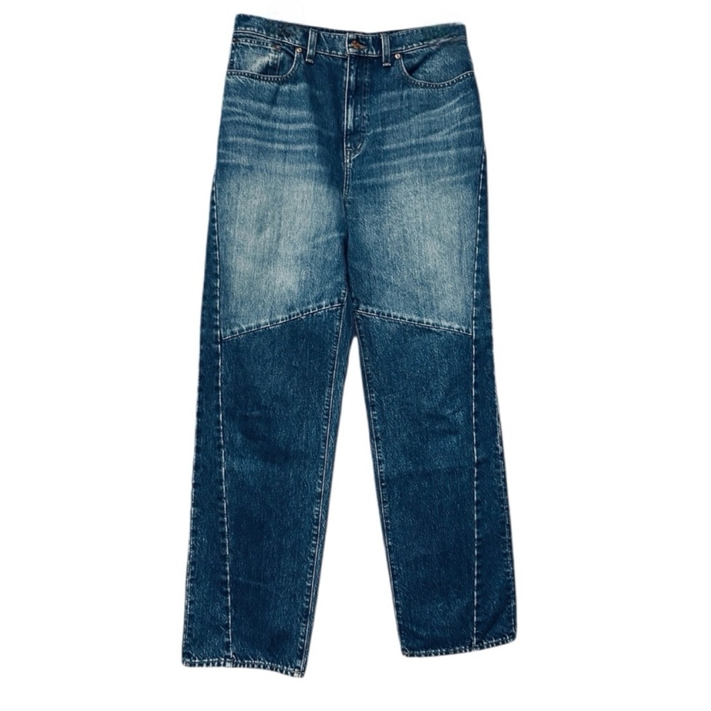 Madewell Blue Denim Size 29 Baggy Tapered Jeans